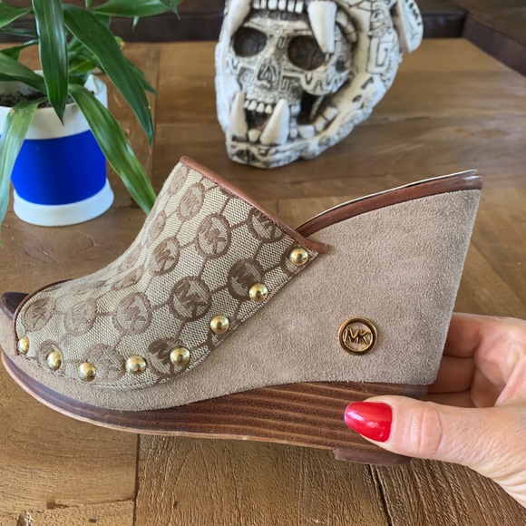 Michael Kors Shoes - Michael Kors wedge sandals